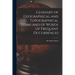 Glossary of Geographical and Topographical Terms and of Words of Frequent Occurrences