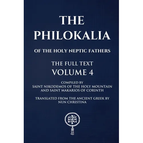 The Philokalia Volume 4 - Paperback
