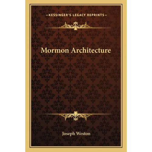 Mormon Architecture