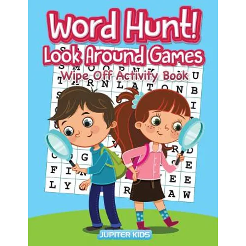Word Hunt! Look Around Games: Wipe Off Activity Book / Hidden PICS