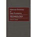 Historical Dictionary of Data Processing: Technology