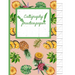 Calligraphy Practice paper: Zinnwaldite watercolor hand writing workbook tropical school, fruit punch for adults & kids 120 pages of practice shee