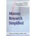 Ministry Research Simplified: A Guide to Doctor of Ministry Candidates Pursuing Quantitative Research