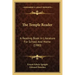 The Temple Reader: A Reading Book In Literature For School And Home (1900)