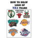 How to Draw LOGO of NBA Teams: Draw Your Historical Basketball Team by Easy Way !!!!!!!!!!!!!!!!!!!!!!!!!!!!!!!!!