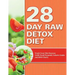 28 Day Raw Detox Diet: Track Your Diet Success (with Food Pyramid, Calorie Guide and BMI Chart)