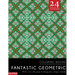 Fantastic Geometric Coloring Books: Stress relief coloring books for adults with 24 Stunning Geometric Grayscale Images