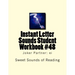 Instant Letter Sounds Student Workbook #48: Joker Partner: ei