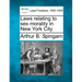 Laws Relating to Sex Morality in New York City.