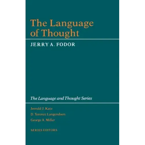 The Language of Thought
