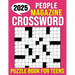 2025 People Magazine Crossword Puzzle Book For Teens: Challenging Puzzles for Mental Fitness and Relaxation. (With Solutions)