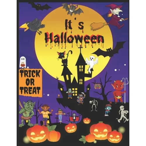 It's Halloween: I Spy Spooky Learning Activity Book For Kids