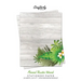 Floral Rustic Wood Stationery Paper: Cute Letter Writing Paper for Home, Office, 25 Sheets (Border Paper Design)