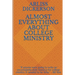 Almost Everything About College Ministry