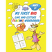 My First Big Lins and Letter Tracing Workbook For Preschoolers AGES 3+: From Fingers to Crayons, Home school, pre-k and kindergarten lines, shapes let