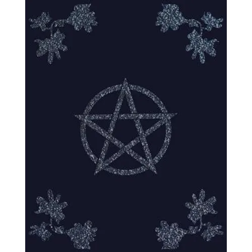 Grimoire: Pentacle Gemstone Flower Spell Book To Witchcraft Write Rituals & Ingredients