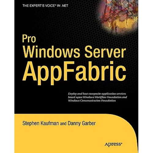 Pro Windows Server AppFabric