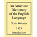 An American Dictionary of the English Language