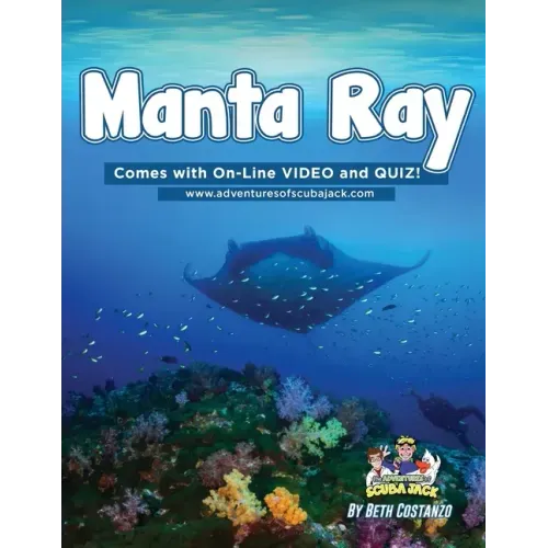 Manta Ray Activity Workbook For Kids