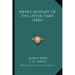 Mede's Apostasy of the Latter Times (1836)