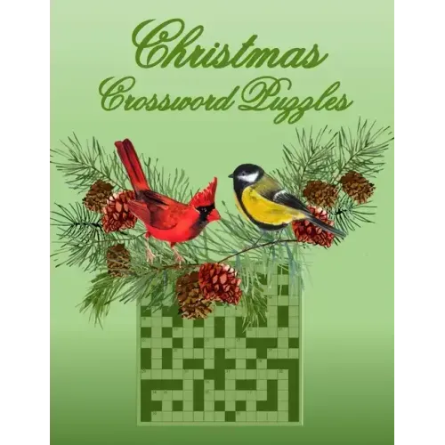 Christmas Crossword Puzzles: 50 General Topic Crosswords, Gift for Puzzlers and Adults