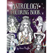 Astrology Coloring Book: Dive deep into this zodiac signs adult coloring book. Includes two illustrations for each sign and its personality and