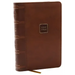 KJV Holy Bible: Compact with 43,000 Cross References, Brown Leathersoft, Red Letter, Comfort Print: King James Version