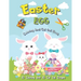 Easter Egg Coloring And Cut Out Book: 25 Coloring And 25 Cut Out Designs for Boys And Girls 4 -8 Years Old Full Of Bunnies Chicks Eggs and Dinosaur !