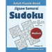 Jigsaw Samurai Sudoku Adult Puzzle Book: 500 Medium Jigsaw Sudoku Puzzles Overlapping into 100 Samurai Style: Keep Your Brain Young