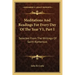Meditations and Readings for Every Day of the Year V1, Part I: Selected from the Writings of Saint Alphonsus