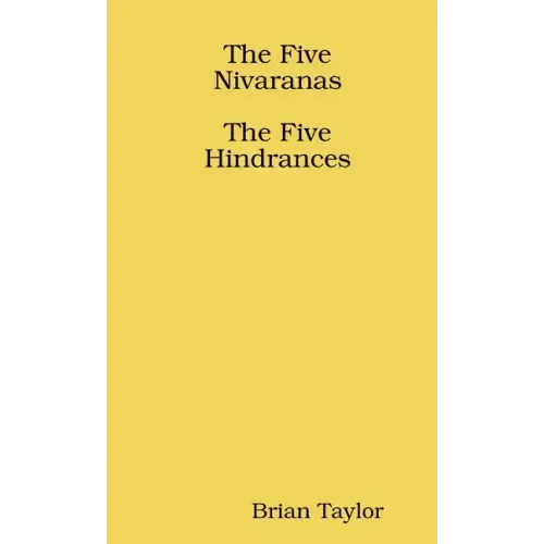 The Five Nivāraṇas