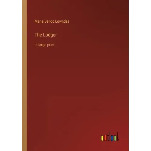The Lodger: in large print