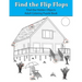 Find the Flip Flops: Find the Hidden Objects Adult Coloring Puzzle Book