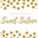 Happy 16th Birthday Guest book Sweet Sixteen: Guest book, party and birthday celebrations decor, memory book,16th birthday guest book, happy birthday