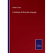 A Grammar of the Greek Language