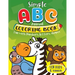 Simple ABC Animal Coloring Book for Kids & Toddlers. Fun with Numbers, Letters, Shapes: Toddler activity books ages 1-3