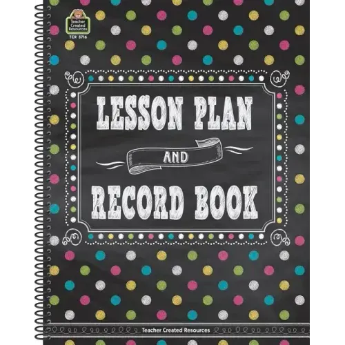 Chalkboard Brights Lesson Plan and Record Book