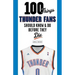 100 Things Thunder Fans Should Know & Do Before They Die