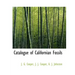 Catalogue of Californian Fossils