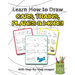 Learn How to Draw Cars, Trains, Planes & More!: (Ages 4-8) Step-By-Step Drawing Activity Book for Kids (How to Draw Book)