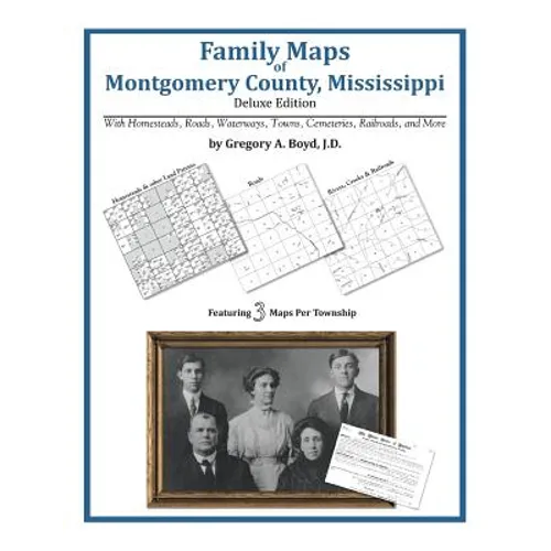 Family Maps of Montgomery County, Mississippi