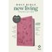 NLT Large Print Premium Value Thinline Bible, Filament Enabled (Leatherlike, Garden Pink)