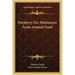 Porphyry on Abstinence from Animal Food