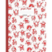 Graph Paper: Vintage Christmas santa theme cover. Large US letter 8.5x11. 5x5 engineering 1/2 inch graphing grid.