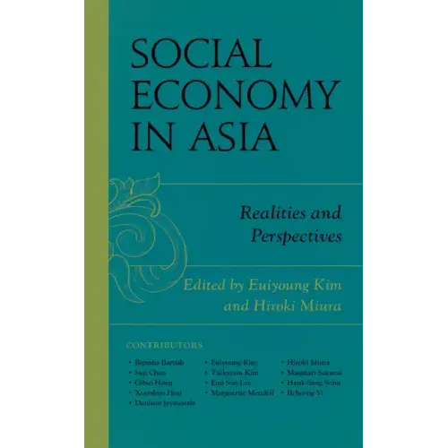 Social Economy in Asia: Realities and Perspectives