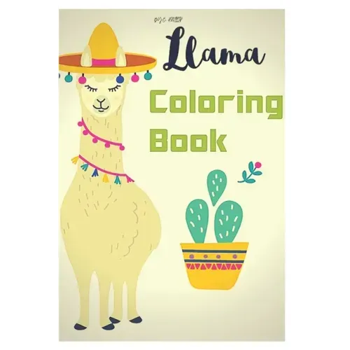 llama coloring book: Fun coloring gift book for llama lovers with stress relief llama designs and funny cute shows