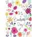 Super Planner - medium sized weekly view organizer, undated, floral theme