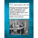 A Treatise on the Law of Trade-Marks. Supplement: And Analogous Subjects (Firm Names, Business-Signs, Good Will, Labels, &C.).