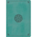 ESV Study Bible, Personal Size (Trutone, Turquoise, Emblem Design)