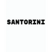 Santorini: Black and White Decorative Book to Stack Together on Coffee Tables, Bookshelves and Interior Design - Add Bookish Char